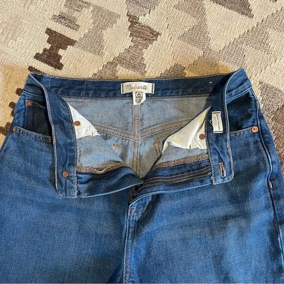 Madewell Baggy Straight Airy Jeans - Picture 3 of 9